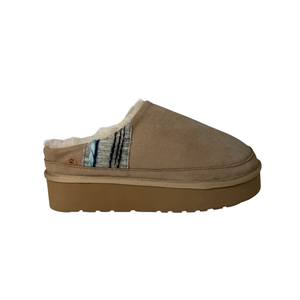 Lamo‎ Jane Beige Slipper women's No Size Fits 7 No Box